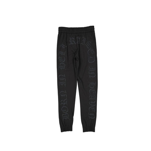 Philipp Plein Black Elastane Joggers (Workout Pants)