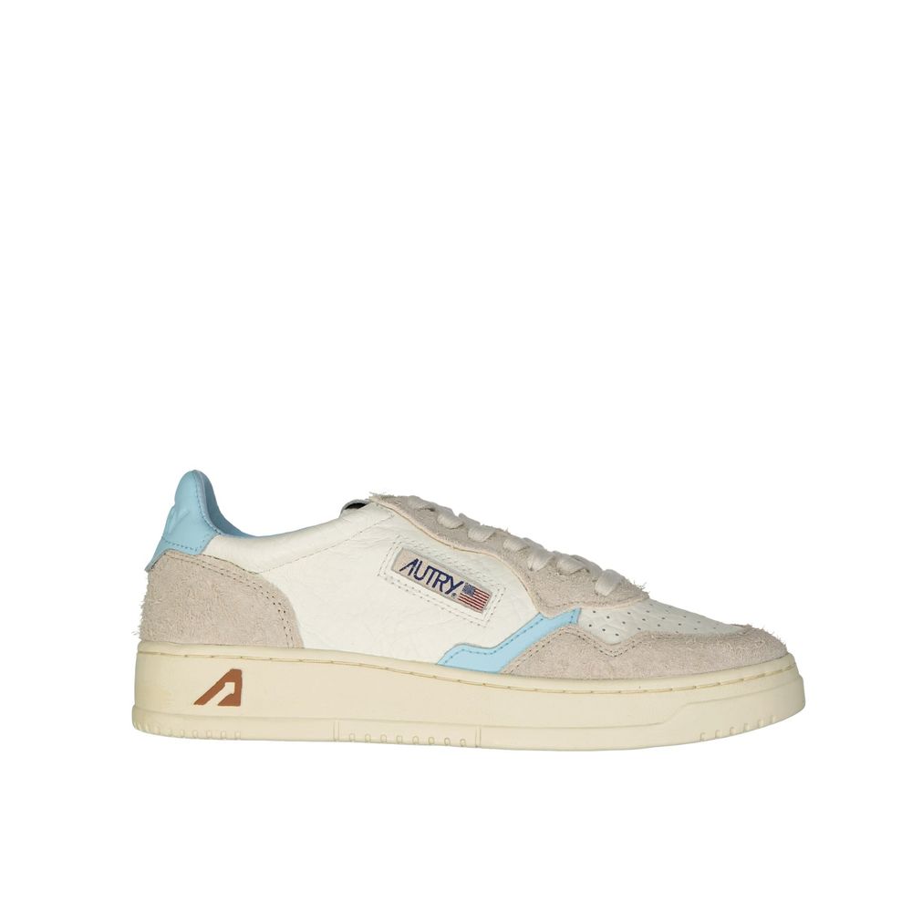 Autry White Leather Sneakers