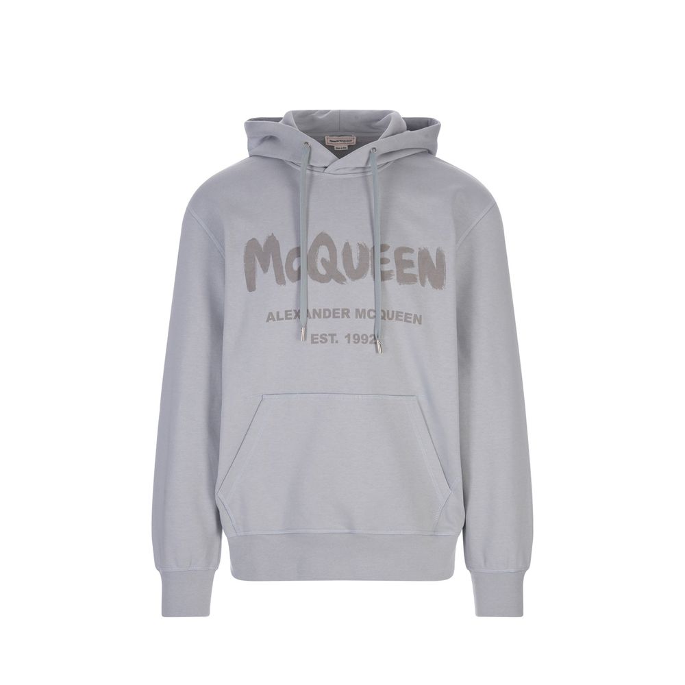 Alexander McQueen Gray Cotton Sweatshirt