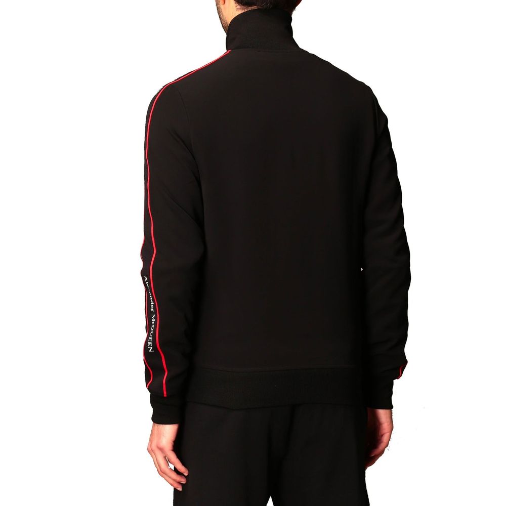 Alexander McQueen Black Viscose Sweatshirt