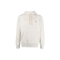 Autry Beige Cotton Hoodie