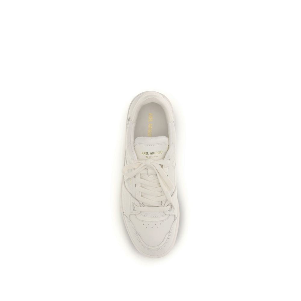 Axel Arigato Gray Calf Leather Bos Taurus Low Top Sneakers