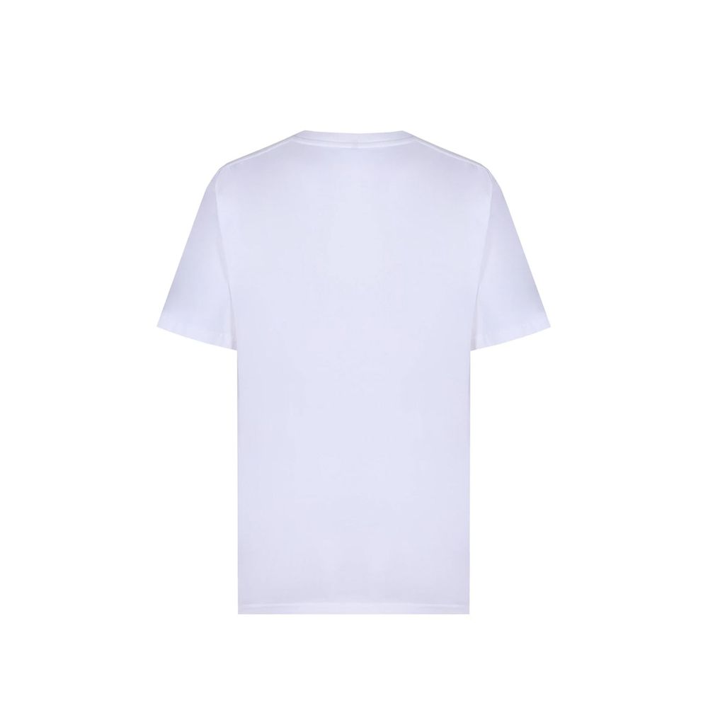 Autry White Cotton T-Shirt