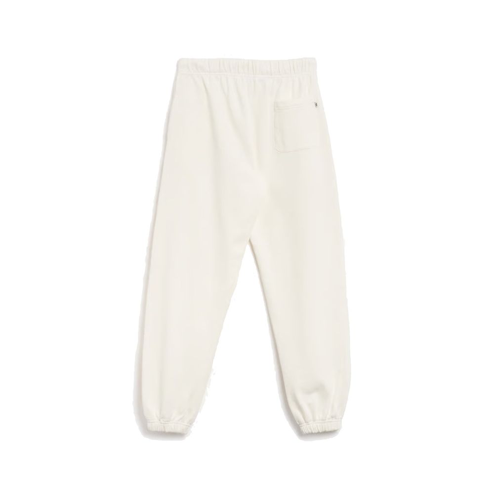Autry White Cotton Joggers (Workout Pants)