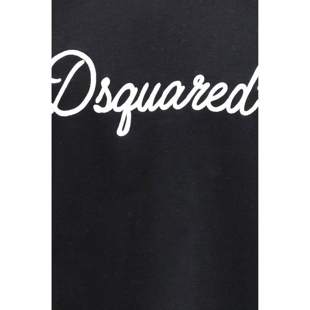 Dsquared² Black Cotton Sweatshirt