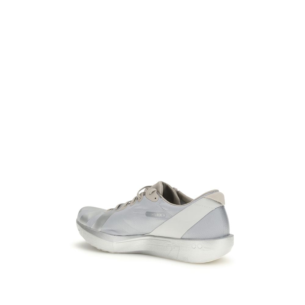 Y-3 Gray Fabric Athletic Sneakers