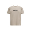 Off-White Beige Cotton T-Shirt