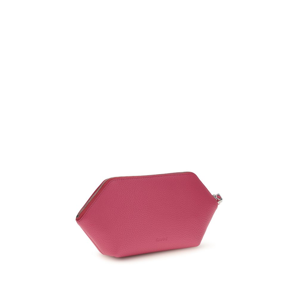 Ganni Multicolor Polyurethane Clutch Bag