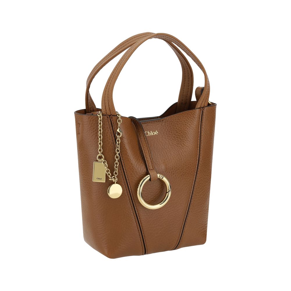 Chloé Brown Calf Leather Bos Taurus Shoulder Bag