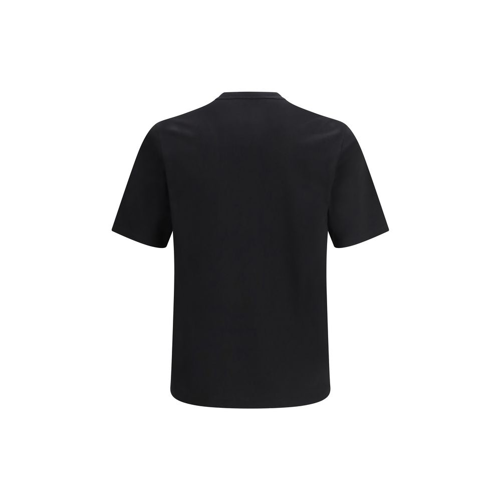 Saint Laurent Black Cotton T-Shirt