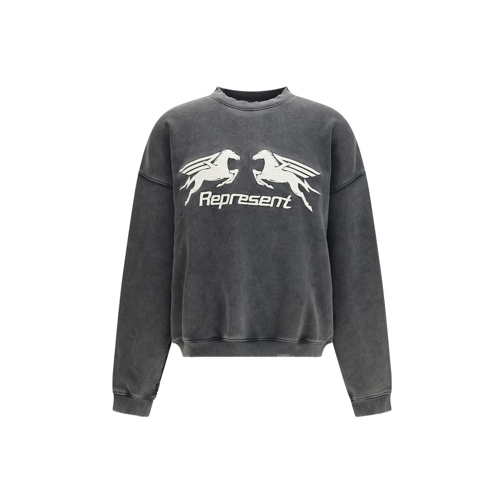 Represent Gray Cotton Sweatshirt