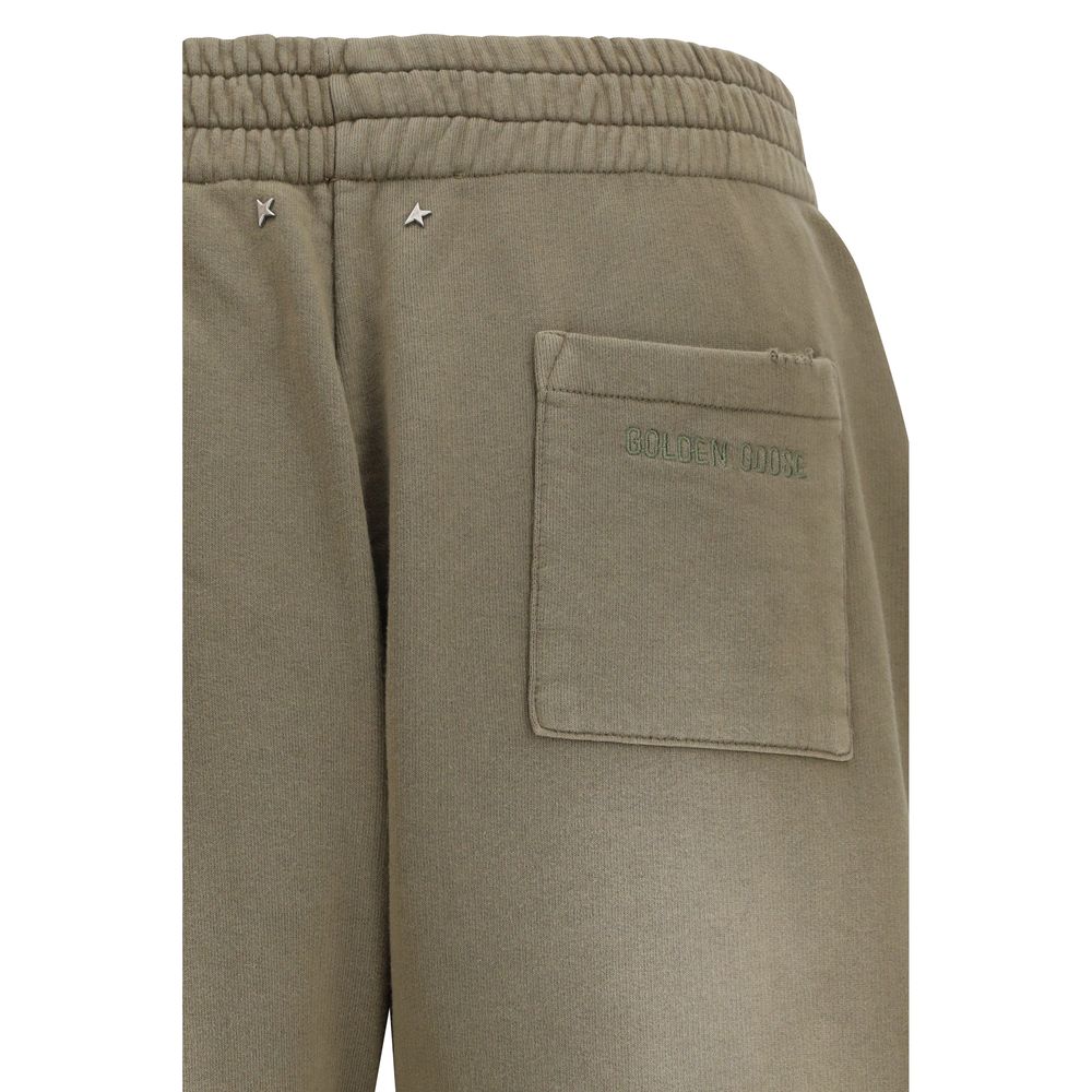 Golden Goose Bicolor Cotton Joggers (Workout Pants)