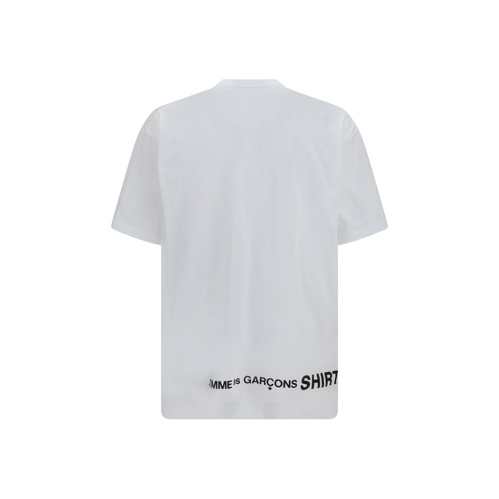 Comme Des Garçons White Cotton T-Shirt