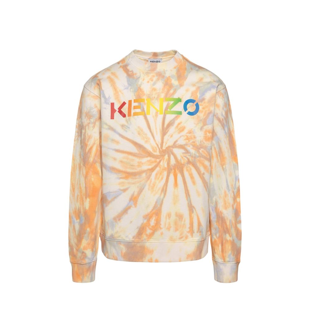 Kenzo Orange Cotton Sweatshirt