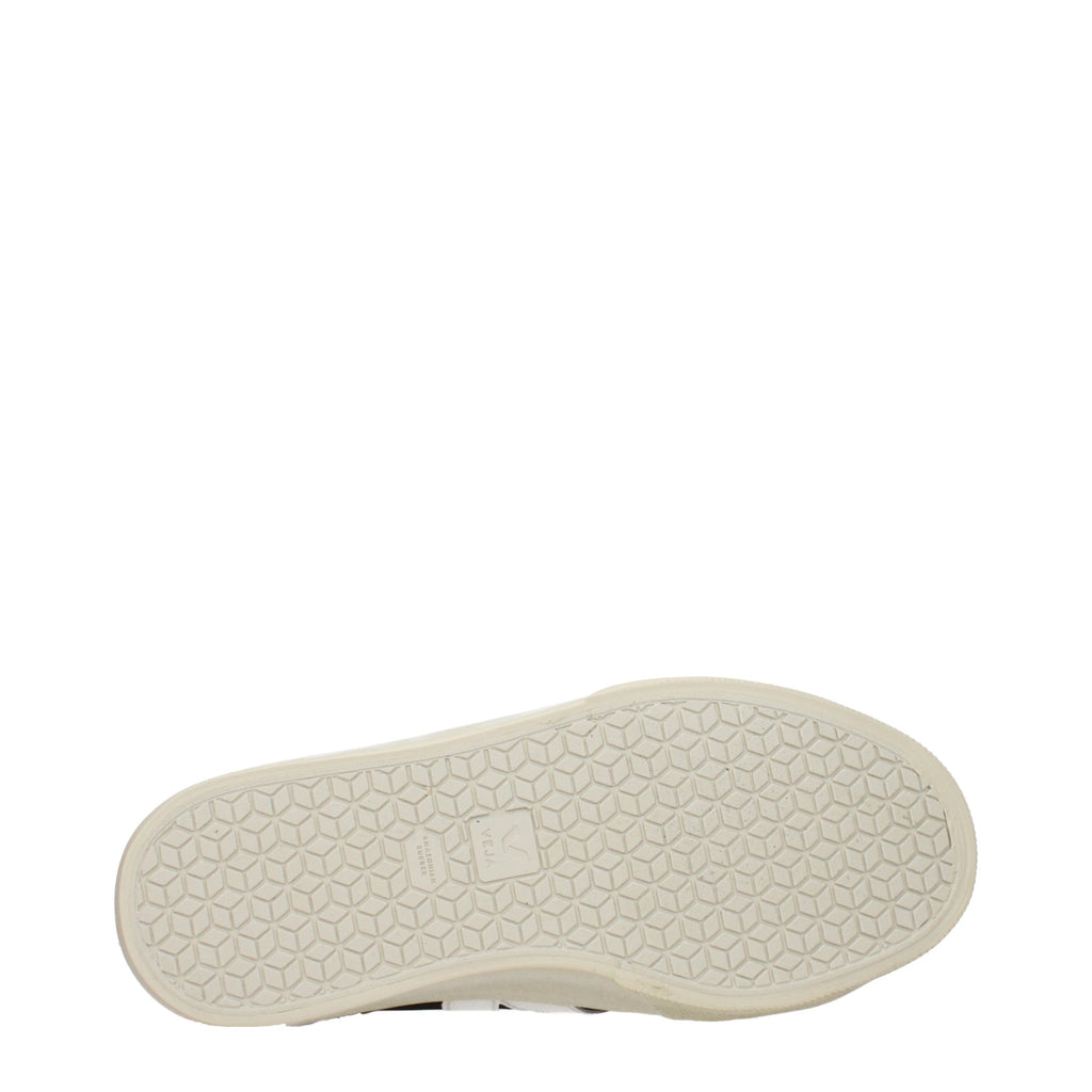 Veja Black Leather Low Top Sneakers
