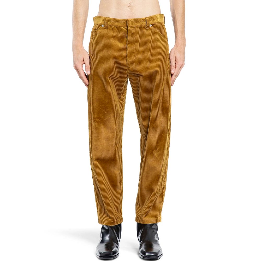 Prada Multicolor Cotton Casual Pants