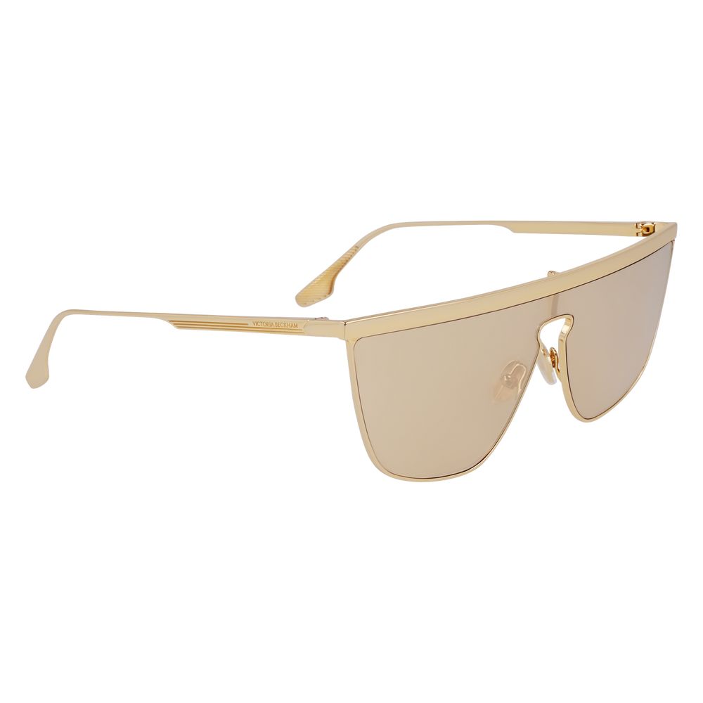 Victoria Beckham Gold Metal Sunglasses