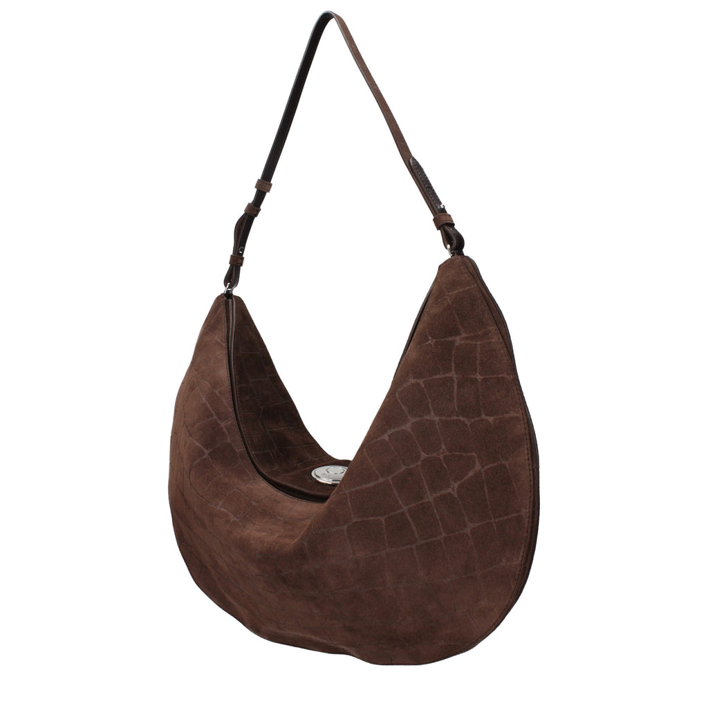 Jacquemus Brown Leather Shoulder Bag
