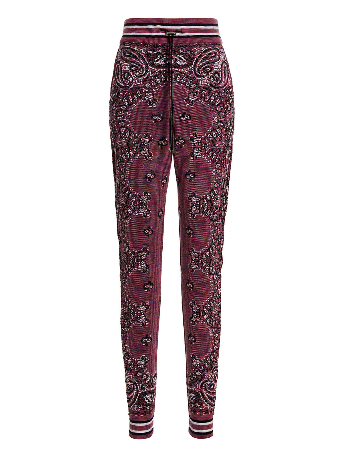 Amiri Purple Cotton Joggers (Workout Pants)