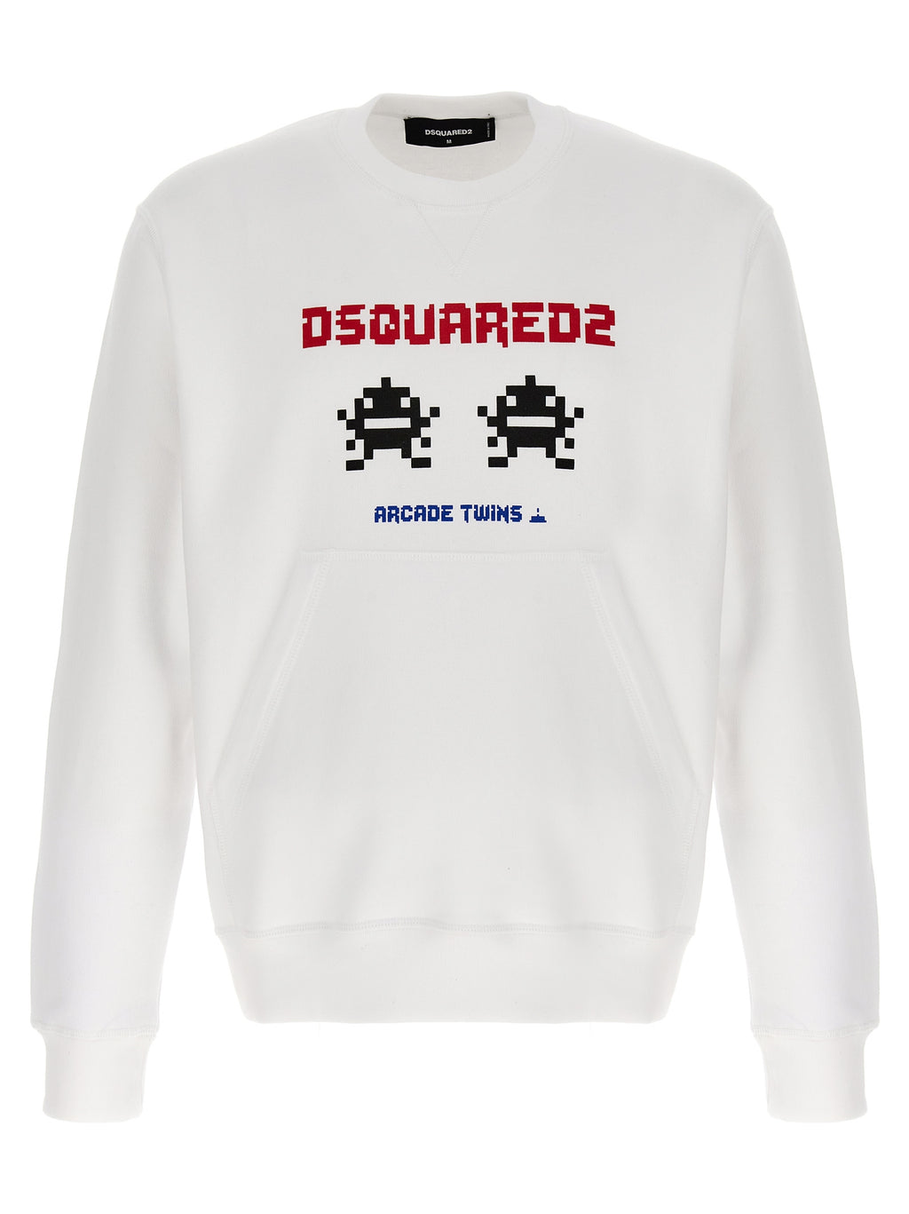 Dsquared² White Cotton Sweatshirt