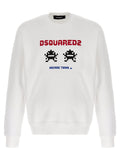 Dsquared² White Cotton Sweatshirt