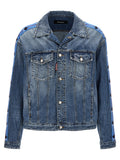 Dsquared² Blue Cotton Denim Jacket