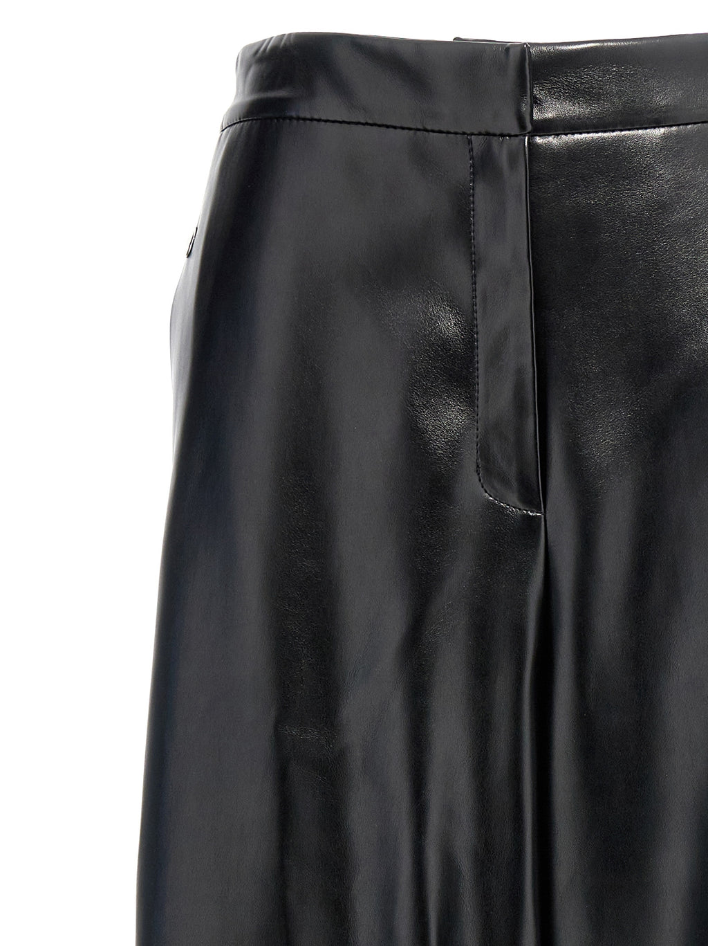 Stella McCartney Black Polyester Casual Pants
