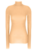 Jil Sander Multicolor Silk Turtleneck