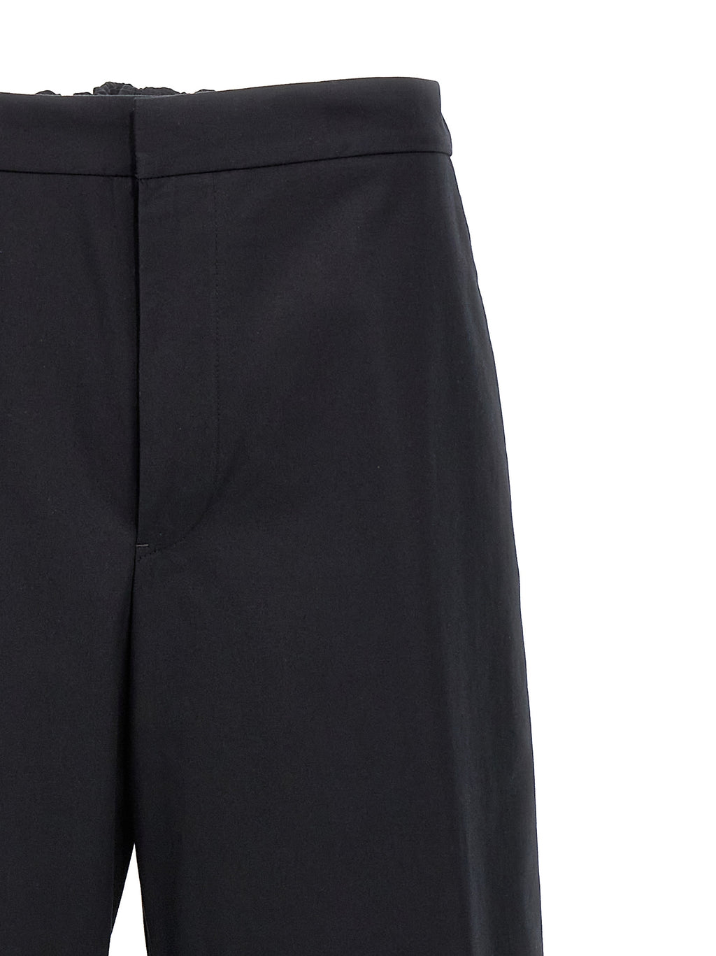 Jil Sander Blue Cotton Casual Pants