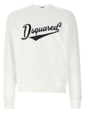 Dsquared² White Cotton Sweatshirt
