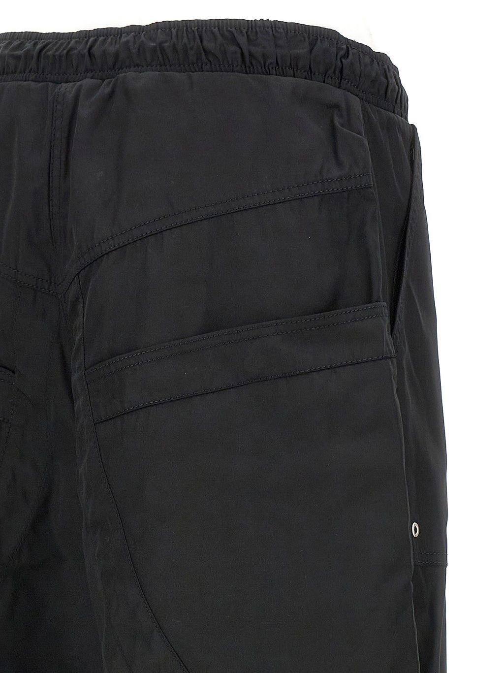The Attico Black Polyester Casual Pants