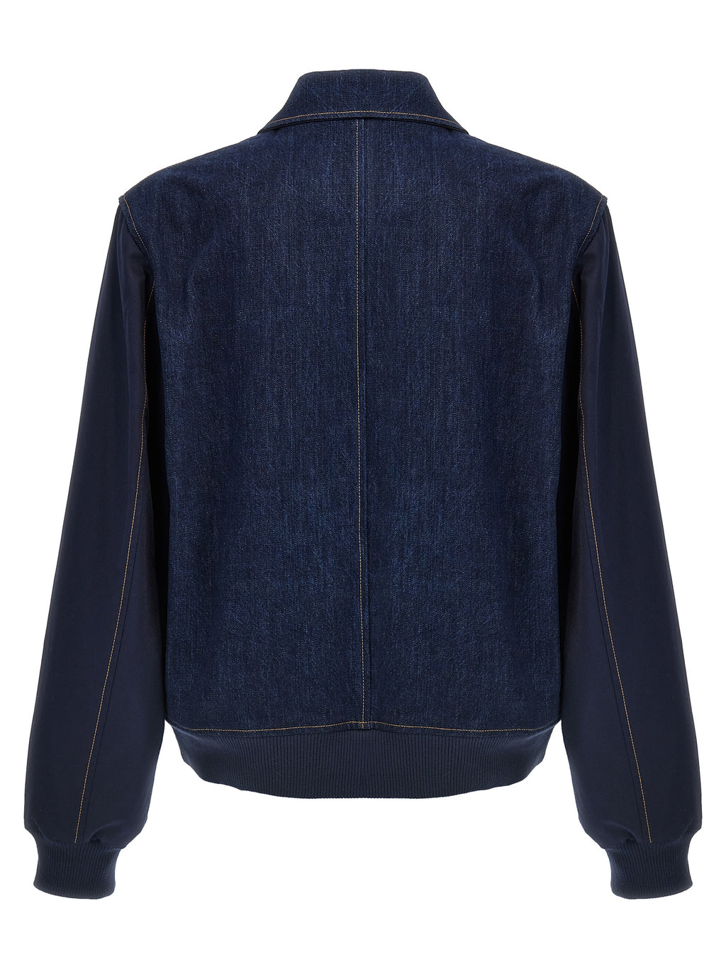WALES BONNER Blue Cotton Denim Jacket