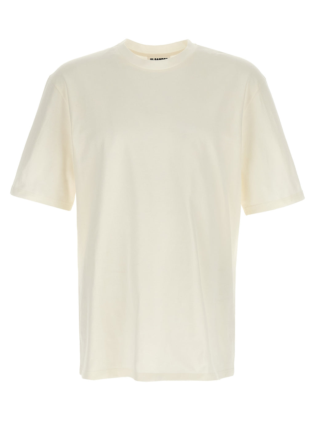 Jil Sander White Cotton Long Sleeve T-Shirt