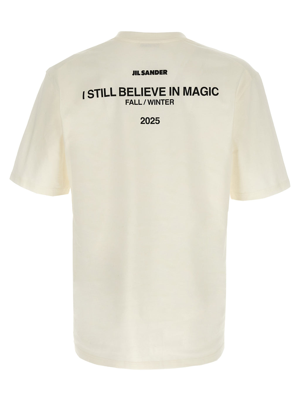Jil Sander White Cotton Long Sleeve T-Shirt