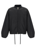 Jil Sander Black Polyester Bomber