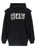 Undercover Black Cotton Sweatshirt