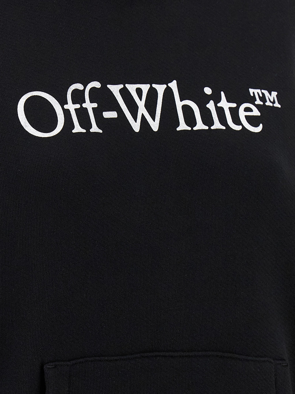 Off-White Bicolor Cotton Hoodie