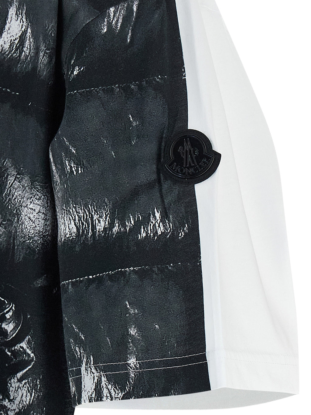 MONCLER GENIUS Black Cotton T-Shirt