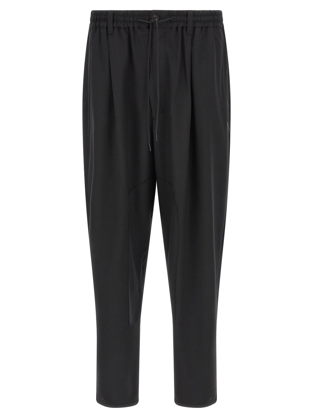 Y-3 Black Polyester Casual Pants