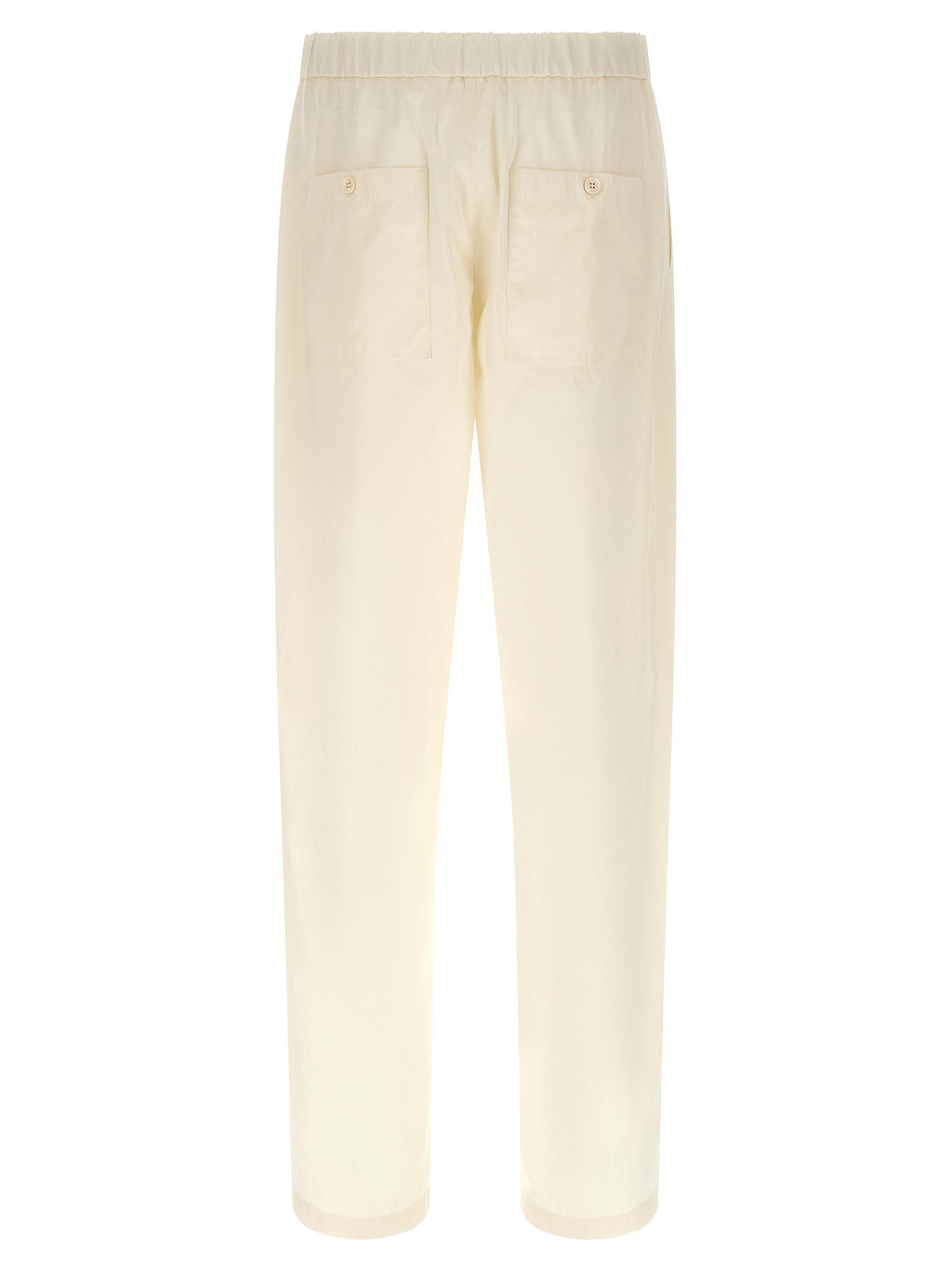 Jil Sander Beige Cotton Cargo Pants