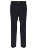 Marni Blue Virgin Wool Casual Pants