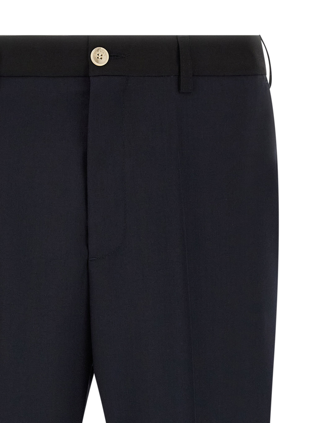 Marni Blue Virgin Wool Casual Pants