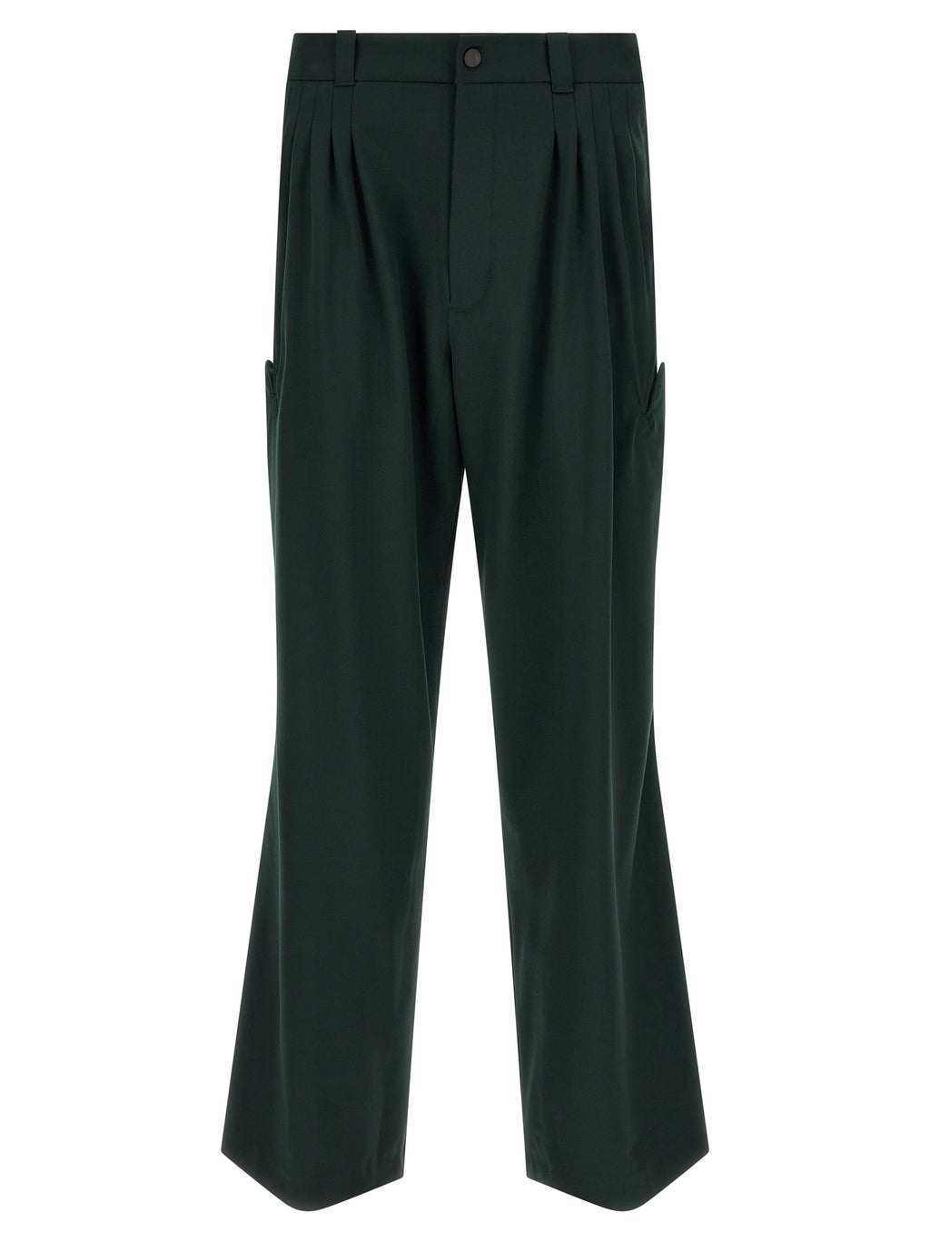 Kiko Kostadinov Bicolor Virgin Wool Casual Pants