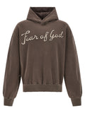 Fear Of God Brown Cotton Sweatshirt