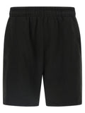 Entire Studios Black Cotton Bermuda Shorts
