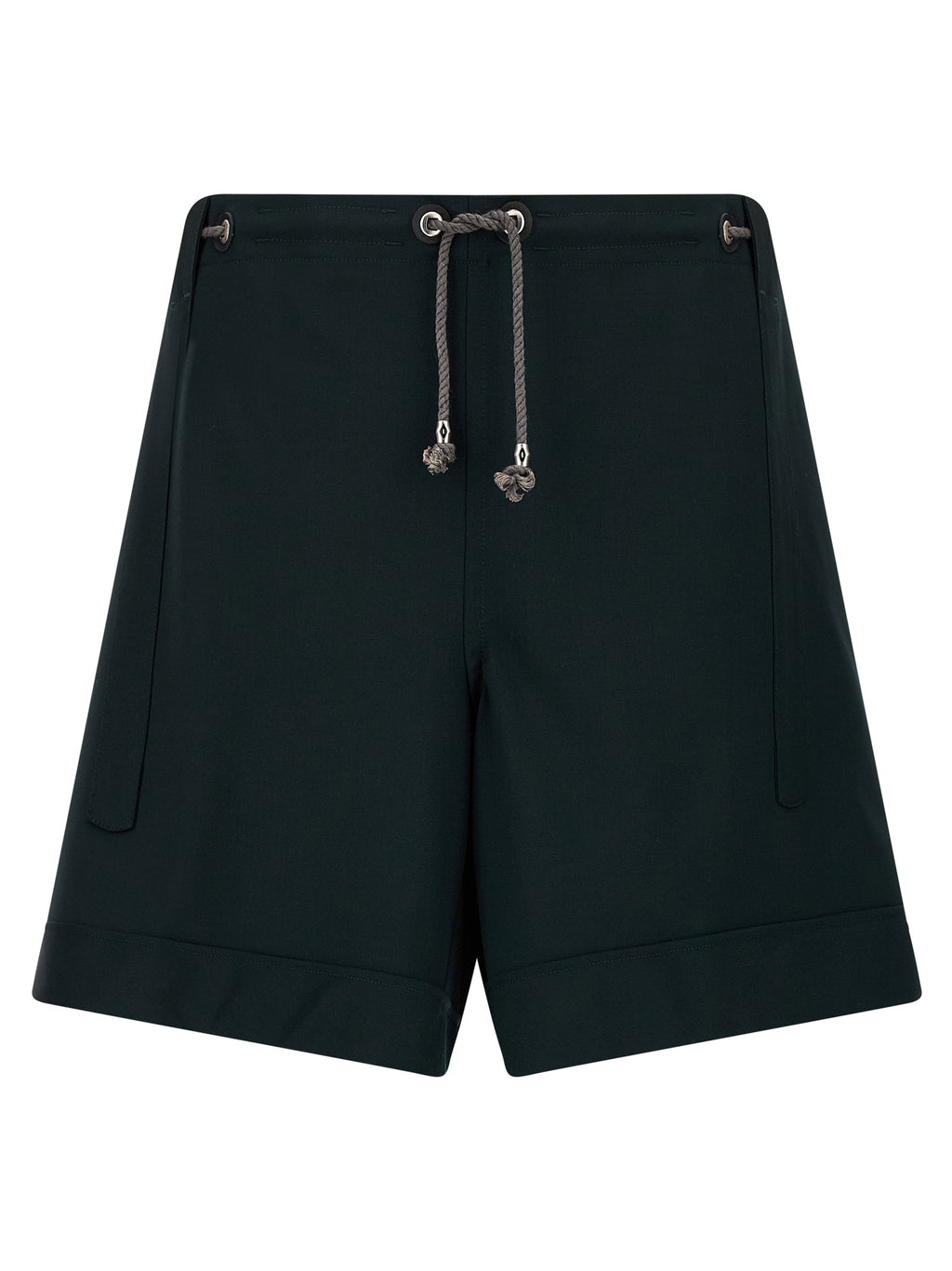 Kiko Kostadinov Bicolor Virgin Wool Bermuda Shorts