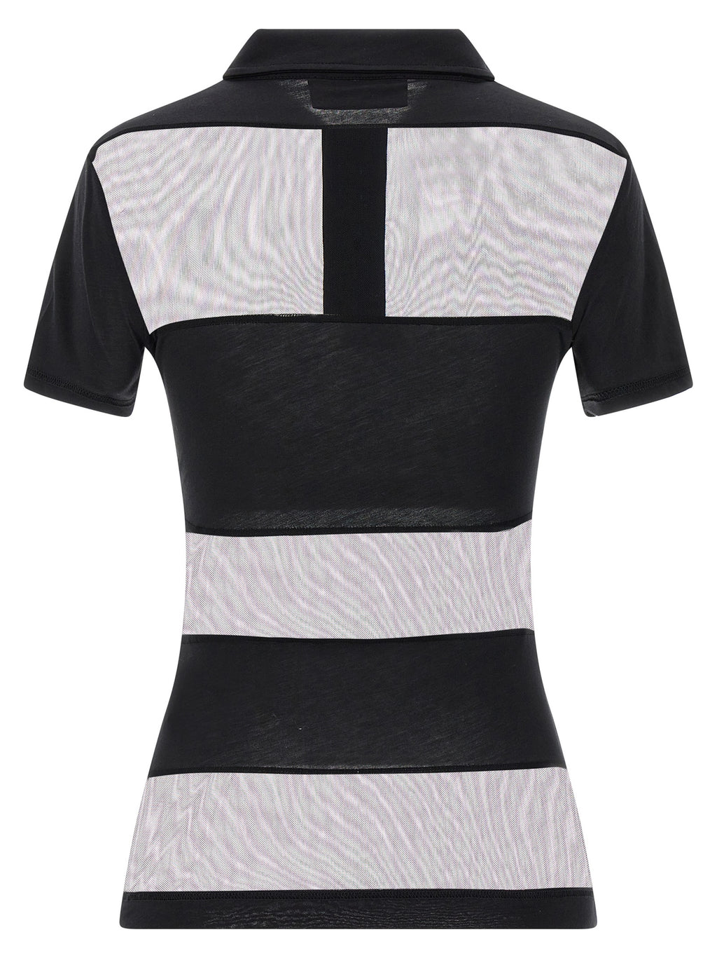 Coperni Black Cotton Polo Shirt