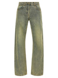 Entire Studios Multicolor Cotton Straight-Leg Jeans