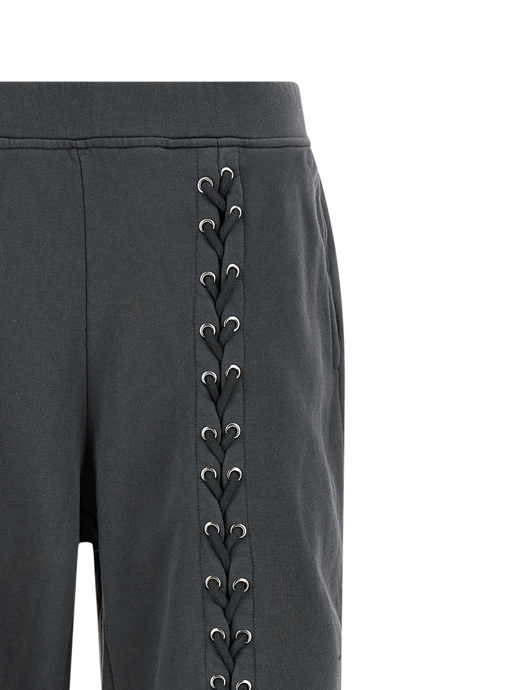 ROTATE BIRGER CHRISTENSEN Gray Cotton Casual Pants