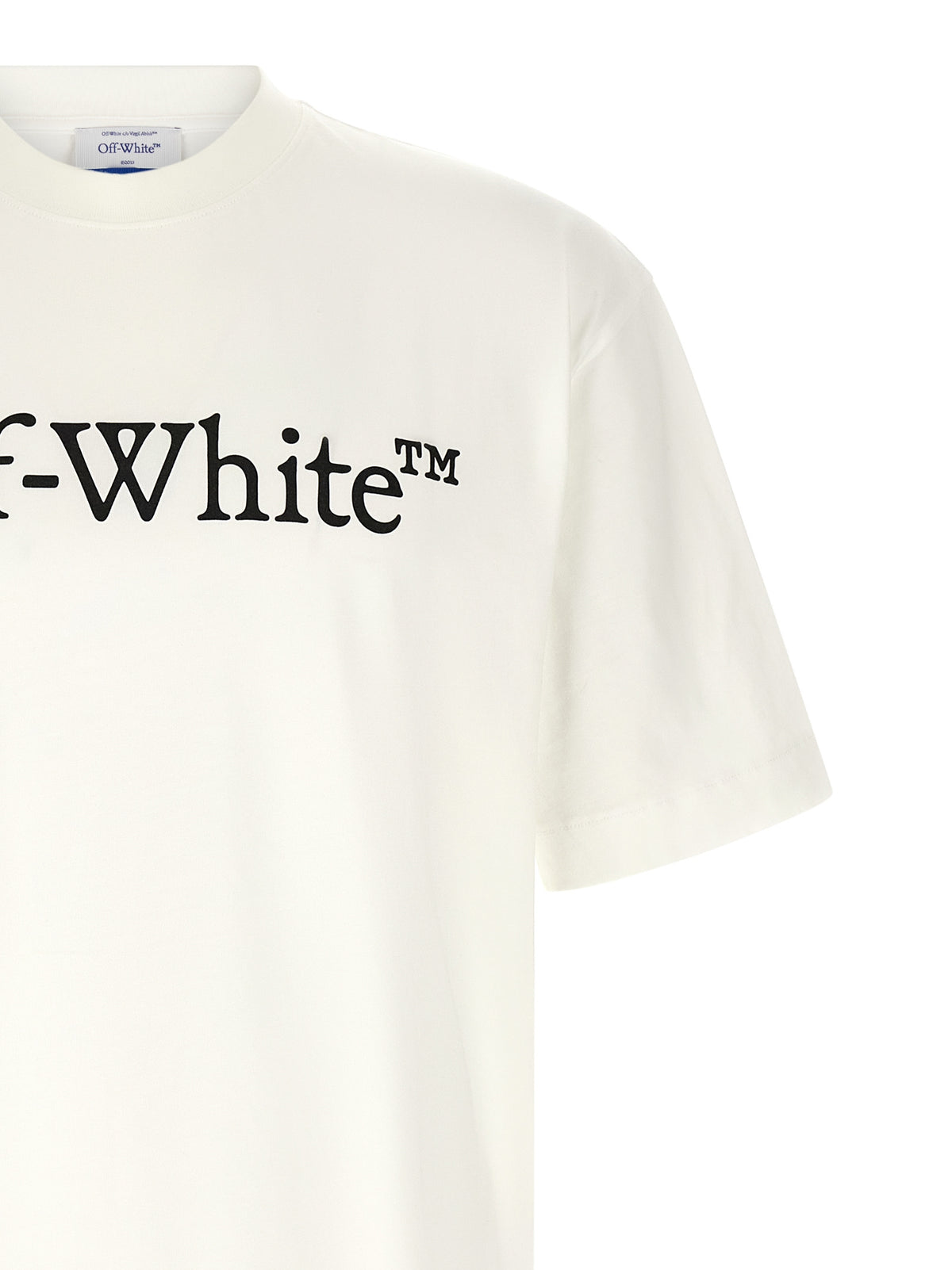 Off-White Bicolor Cotton T-Shirt
